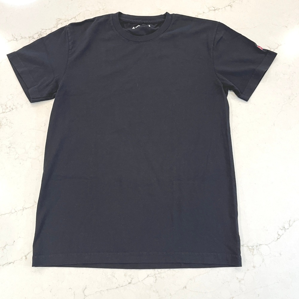 American Giant NWOT Crew Neck Short Sleeve Tee Shirt Mens Small Black Cotton USA